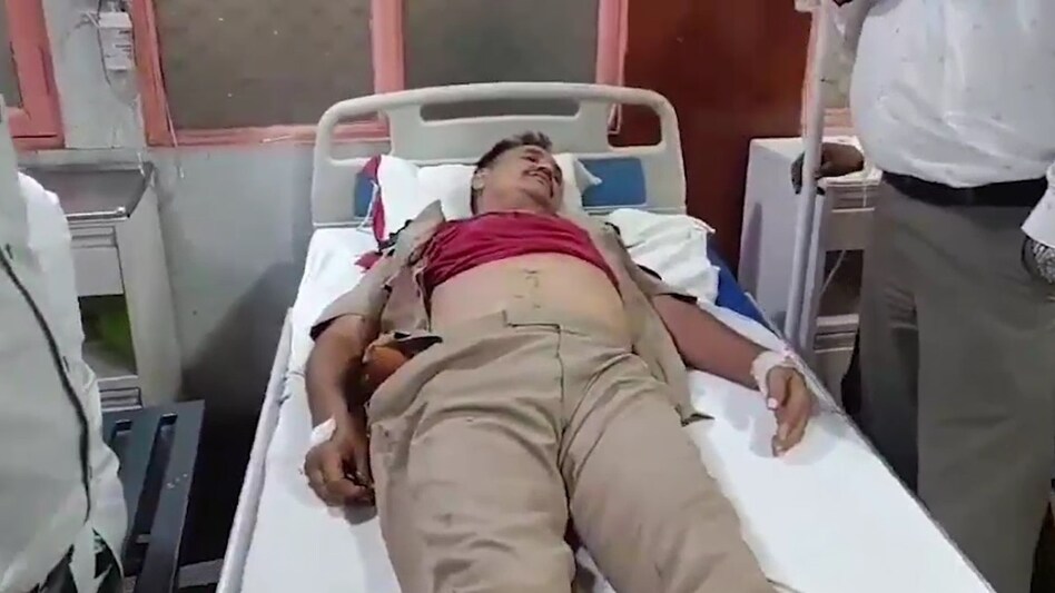 The man was standing at the gate of the CBI office in Lucknow, the soldier posted in security asked if the arrow attack