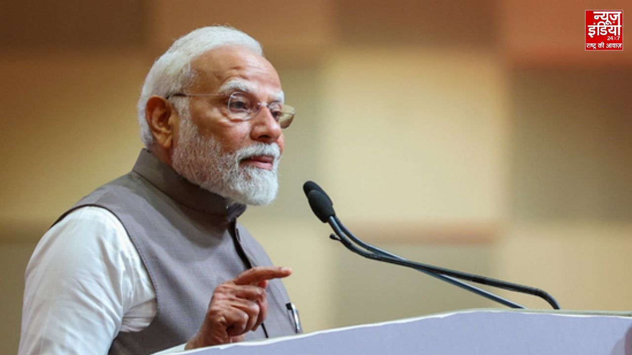 गांधीनगर से पीएम का पाक पर निशाना,कहा- सीधे युद्ध में हार के कारण शुरू किया भारत से प्रॉक्सी वॉर