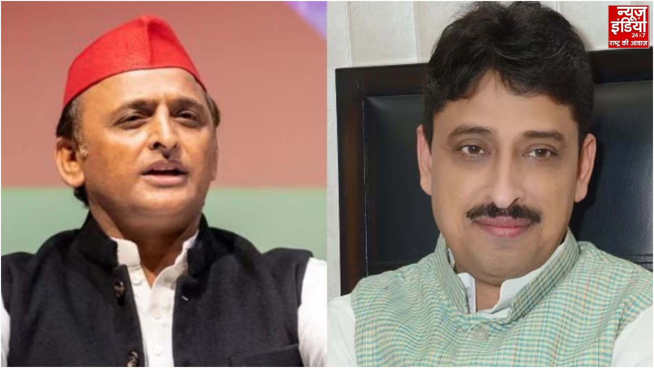 इटावा कांड को लेकर अखिलेश से नाराज ब्राह्मण समाज, आजमगढ़ दौरे से पहले लगाए काले झंडे