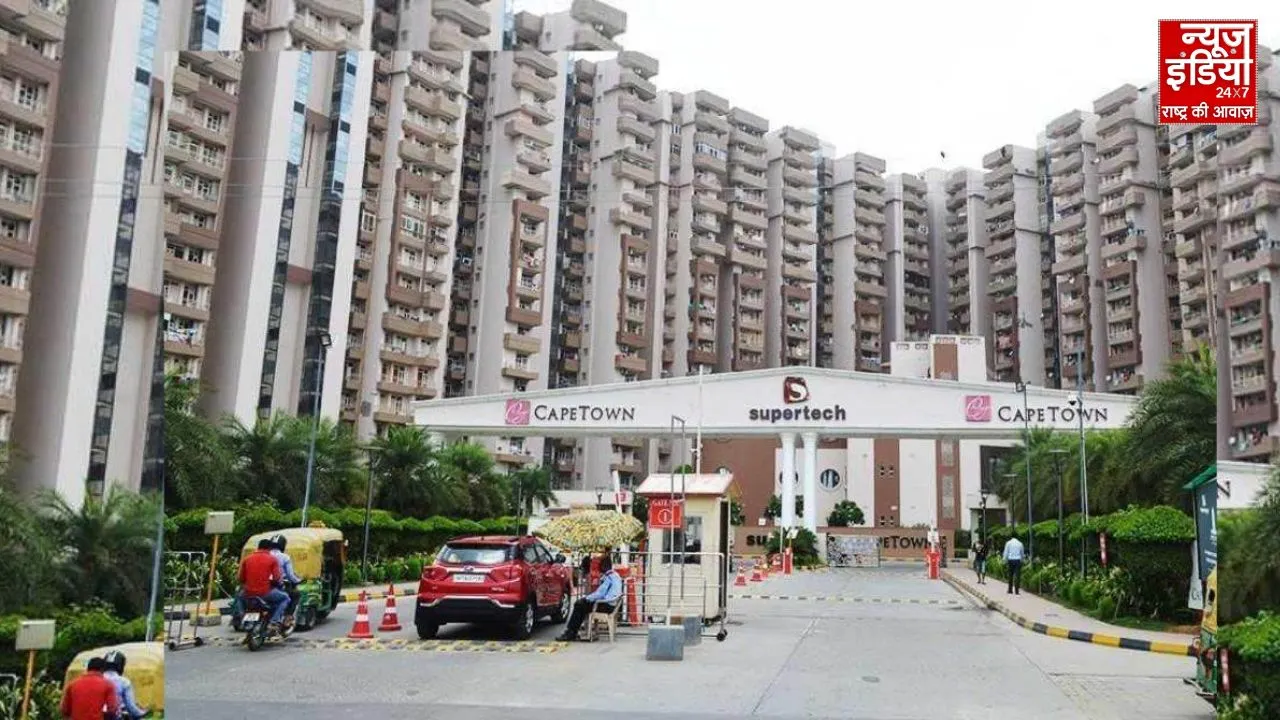 नोएडा से बड़ी खबर : सुपरटेक केपटाउन में मिली STP संचालन में खामी, प्राधिकरण ने AOA पर 35.80 लाख का जुर्माना लगाया