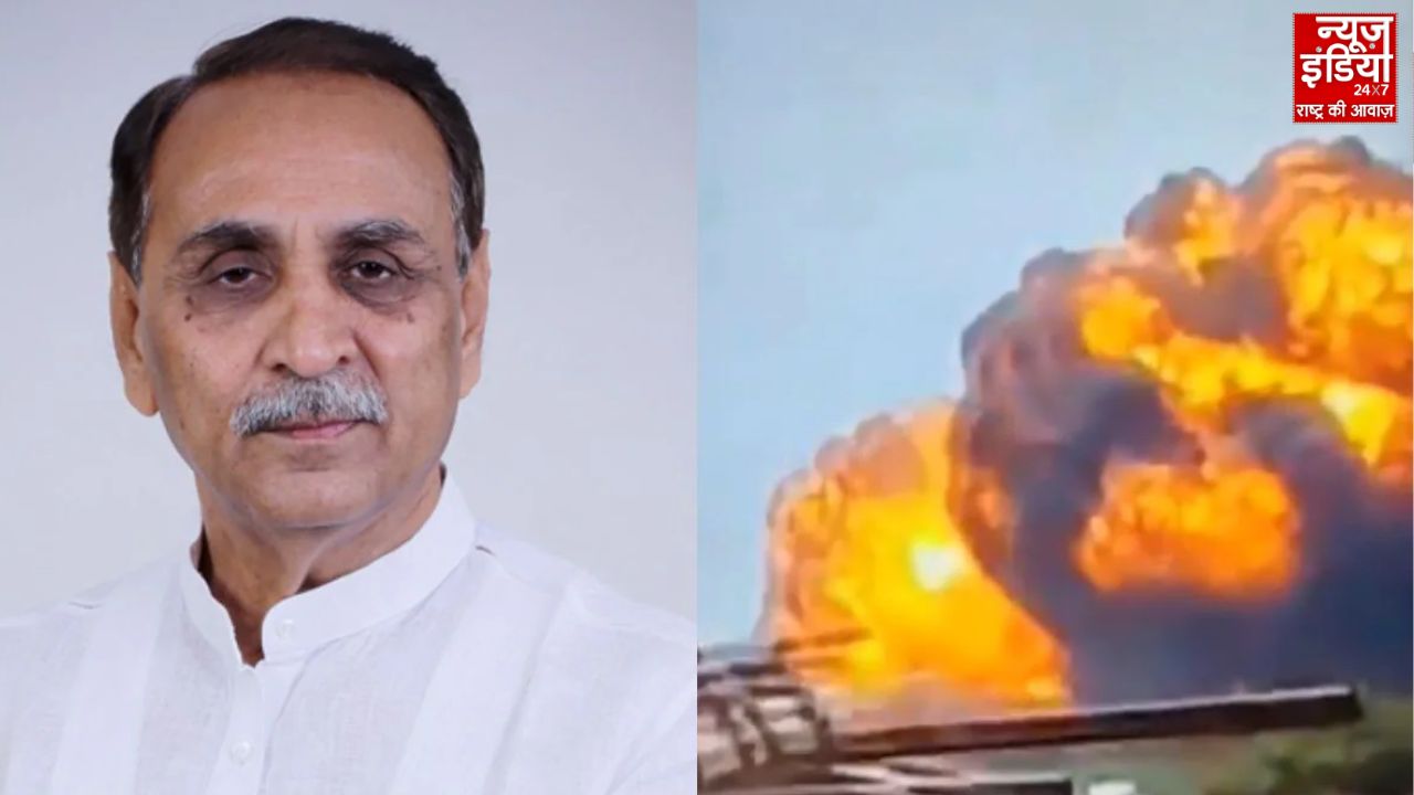 विजय रूपाणी के अंतिम संस्कार से पहले भावुक हुए बेटे ऋषभ रूपाणी, बोले-भगवान से प्रार्थना है कि…