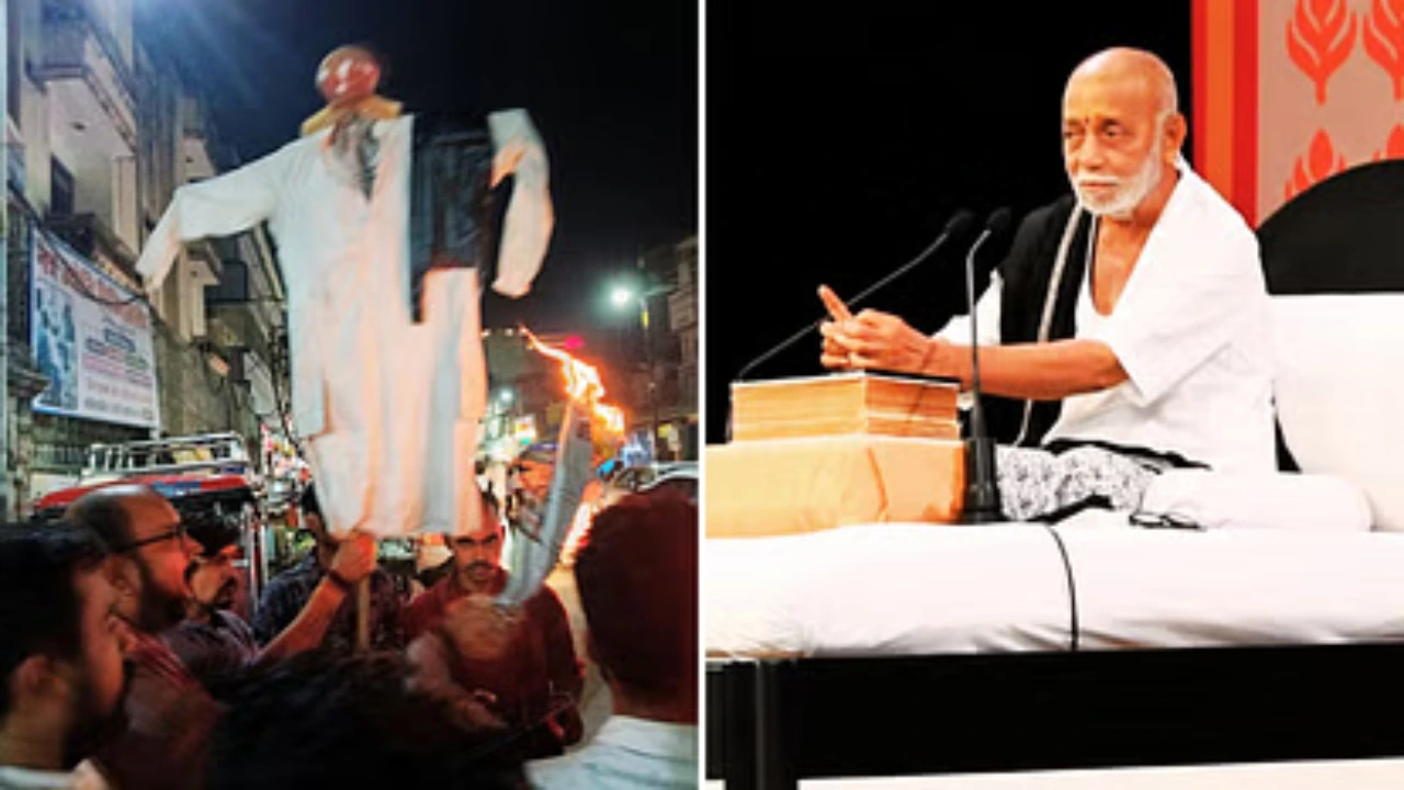 काशी के लोगों से मोरारी बापू ने मांगी माफी, बोले बुरा लगा हो तो क्षमा करना, करता रहूंगा राम कथा